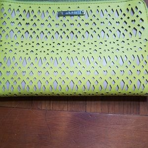 Stella & Dot Citron wallet clutch
